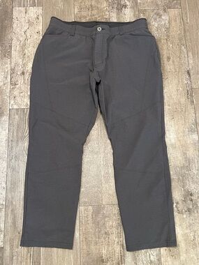 KUHL Deceptr Lightweight Durable Stretchy Hiking Pants Mens 37X29 Carbon Grey